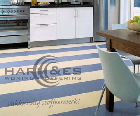 Harm & Es woningstoffering Heerhugowaard - Woningstoffering, Heerhugowaard, Vloeren, Karpetten vloeren, Laminaat vloeren, Marmoleum vloeren, Ondervloer vloeren, PVC vloeren, Tapijt vloeren, Vinyl vloeren, Raambekleding, Duette’s, Duo-rolgordijnen, Houten jaloezieën, Jaloezieën, Lamellen, Paneelgordijn, Plissé, Rolgordijnen, Vouwgordijnen, Vitrage’s, Inbetweens, Gordijnen, Vouwgordijnen, Trapbekleding, Insectenwering, Hordeuren, Inklemhorren, Raamhorren, Trapbekleding, Trap PVC, Open trap, Dichte trap,