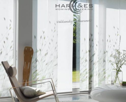 Harm & Es woningstoffering Heerhugowaard - Woningstoffering, Heerhugowaard, Vloeren, Karpetten vloeren, Laminaat vloeren, Marmoleum vloeren, Ondervloer vloeren, PVC vloeren, Tapijt vloeren, Vinyl vloeren, Raambekleding, Duette’s, Duo-rolgordijnen, Houten jaloezieën, Jaloezieën, Lamellen, Paneelgordijn, Plissé, Rolgordijnen, Vouwgordijnen, Vitrage’s, Inbetweens, Gordijnen, Vouwgordijnen, Trapbekleding, Insectenwering, Hordeuren, Inklemhorren, Raamhorren, Trapbekleding, Trap PVC, Open trap, Dichte trap,